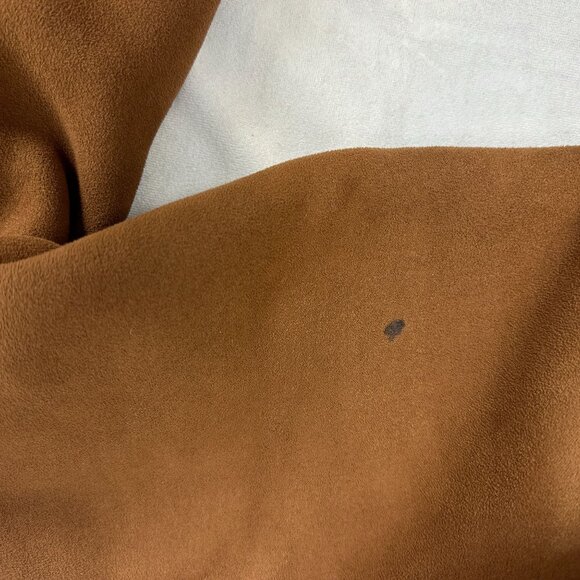 Jones New York Womens Brown Shearling Jacket Size 2X - Picture 6 of 7